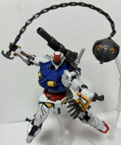セイラ専用軽キャノン in ソロモン vs シャア仕様　全塗装完成品 セイラ専用軽キャノン in ソロモン vs シャア仕様 全塗装完成品