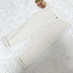 ★THE SHOP TK★ストライプパンツ【L】ボトムス レディース ホワイト