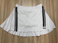 パーリーゲイツ　PPGプリーツスカート　ホワイト　サイズ1
