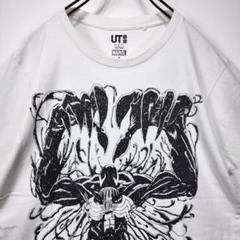 コラボ　半袖　Tシャツ　L　マーベル　ジェイソンポラン　ビッグプリント　古着