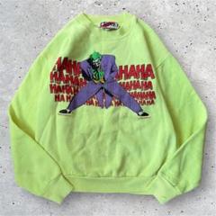 ル 年末のプロモーション JOKER ビンテージ ジョーカー 80s バットマン HAHAHA スウェット トップス