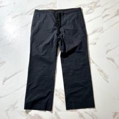 極美品 17SS⭐️メゾンマルジェラ ドロスト ワイドパンツ コットン 黒 50