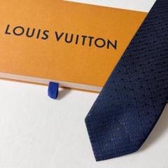 LOUIS VUITTON ネクタイ ダミエ　未使用級　ブルー ネイビー LV 楽天市場】ダミエ ネクタイ ルイヴィトンの通販