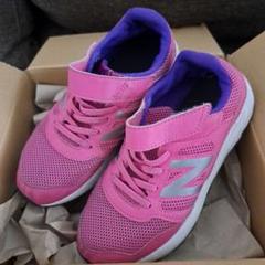 New Balance キッズスニーカー ピンク　21.5