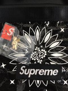 supreme bandanaサコッシュ& Not Sorry ピンPin