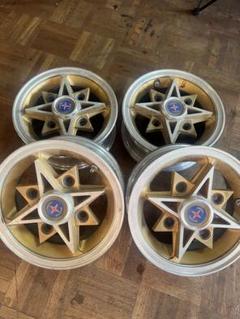 ❤️希少☆旧車☆当時物☆ALMEX☆13インチ アルミホイール夏