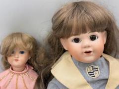 ドイツアンティーク♡ビスクドール♡ アンティークビスクドールドイツGermanyAlmaドール布ボディー