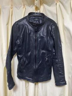 【美品】【期間限定価格】ニコルクラブフォーメン シングルライダース ホワイト 定価64,900円 14AW NICOLE CLUB FOR MEN ニコルクラブフォーメン