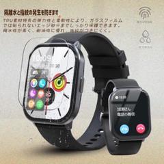 VANBOKEE 2.01インチ 保護フィルム 高感度 高い透明度 指紋防止