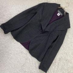 ALBERTA FERRETTI 羽織り チャコール USA4上品 大人