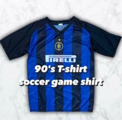 【激レア】インテル 99-2000 Tシャツ　ミラノで購入 2023/24】インテル（A）/ CONDITION：A / SIZE：M – Vintage