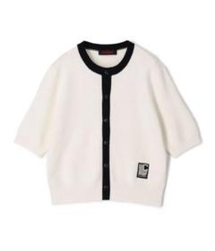 かずぴろ【1回短時間着用】CABaNコットンカシミヤバイカラーハーフスリー かずぴろ様専用【1回短時間着用】CABaNコットンカシミヤバイ