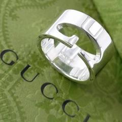 上品な ☆SALE☆【GUCCI】Gロゴ カットアウト リング 7号 475 - メルカリ アクセサリー