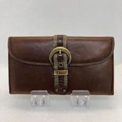 【新発売】今週の市販 Dior Christian ディオール メルカリ - 666 トロッター柄 長財布 小物