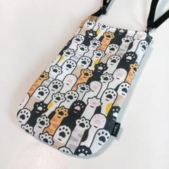 猫柄 スマホケース スマホポーチ ハンドメイド