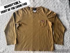 マーキーズ購入FRUIT OF THE LOOM/ロンT長袖Tシャツ/140茶⭐︎のサムネイル