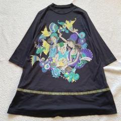 ✨専用✨トクコの7分袖チュニックです セール】ふわっと体型カバー 七分袖 チュニック丈ブラウス