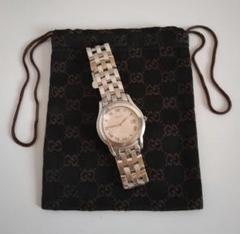 669 GUCCI グッチ時計 メンズ腕時計 ゴールド デイト コンビ