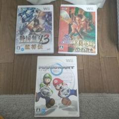 Wiiソフト3本セット 戦国無双3 他