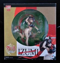 戦神の侍イズミ フィギュア　クイーンズブレイド メガハウス　中古