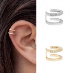 【送関込】ロンハーマン取扱★ Shashi★ Stacey Paveイヤーカフ SHASHI Shashi(シャシ) Stacey Pave Ear Cuff イヤーカフ ロン