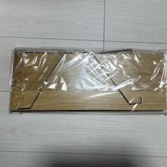 壁を傷つけない ウォールシェルフ 壁掛け棚 飾り棚 (ナチュラル)