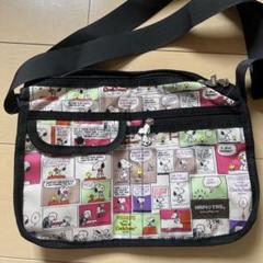 ハピタス スヌーピー　ショルダーバッグ