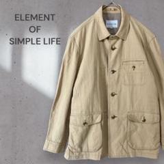 33【ELEMENTOFSIMPLELIFE】綿 コットン メンズ チェック柄