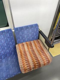 キハ85系モケット座席 シート 座布団 ワイドビュー「ひだ」「南紀」 m11810896700_1.jpg?1743297089