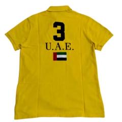 【UAE】ポロ ラルフローレン ポロシャツ 半袖 Tシャツ 鹿の子 ビックポニー