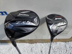 2025年最新海外 レフティーSRIXON ZX5 ドライバー と同3番ウッドの二本セット クラブ