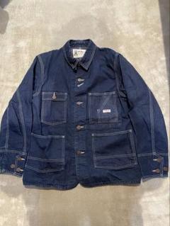 TCBカバーオール　tabbys jacket インディゴ　サイズ36 TCBカバーオール tabbys jacket インディゴ サイズ36 - メルカリ