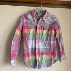 GAP ギャップ　マルチカラー チェック柄 長袖シャツ　XSサイズ
