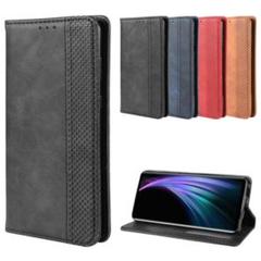 Android One S9 アンドロイド　スマホケース　黒　手帳型