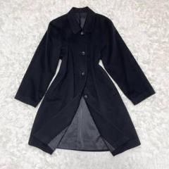 シルク100%】美品 リアルファーライナー付 チェスターコート