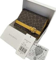 【新品】ニナリッチ カラーヌーボー　２つ折り財布 小銭入れ レディース　レザー