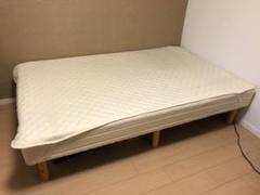 【引き取りOK】セミダブル ベッド 脚付き マットレス
