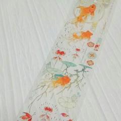 【150】游鱼彼岸 海外 マスキングテープ PET 贝壳光 1ループ 切売り