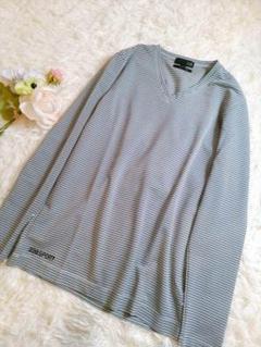 23区 ニジュウサンク Smooth FiT 　レディース ボーダー　L