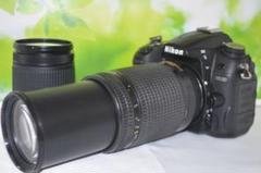 値下げ‼︎ ニコンD５３００望遠レンズ ニコン Nikon D5300 300mm ダブルレンズセット カメラ レンズ