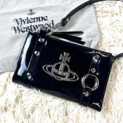 極美品 ヴィヴィアンウエストウッド ショルダーバッグ BETTY ブラック