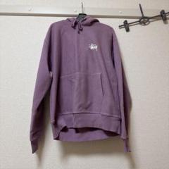 Stussy 紫色 L パーカー ☆STUSSY☆WAVE DYE BEACH SHELL ジャケット☆追跡可 (STUSSY
