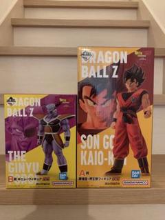 新品未開封　一番くじ　ドラゴンボール　ギニュー特戦隊！！来襲　A・B賞　2種のサムネイル