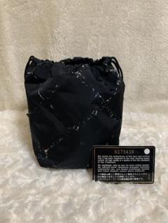 CHANEL シャネル トラベルライン ナイロン 巾着 ポーチ