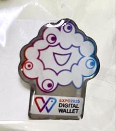 ミャクミャクチャレンジ　3等　ピンバッジ　非売品