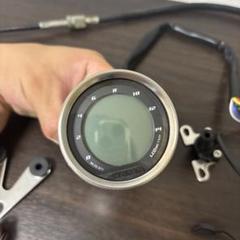 武川 ミディアムLCDスピード&タコメーター 12V車汎用 4mini