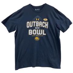 アンダーアーマー　メンズTシャツ　黒　2XL　アウトバックボウル【4066】