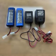 ラジコン　タミヤ6Vバッテリー・充電器セット（新品未使用・当時物） ラジコンタミヤ6Vバッテリー・充電器セット（新品未使用・当時物）