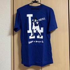 ホロライブ ドジャース コラボ Tシャツ 一伊那尓栖 にのまえいなにす L と*う様 ホロライブ ドジャース コラボ Tシャツ 一伊那尓栖