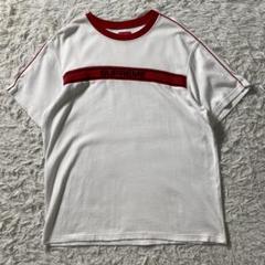 【美品】シュプリーム　Tシャツ　Chest Stripe LOGO　19SS　L